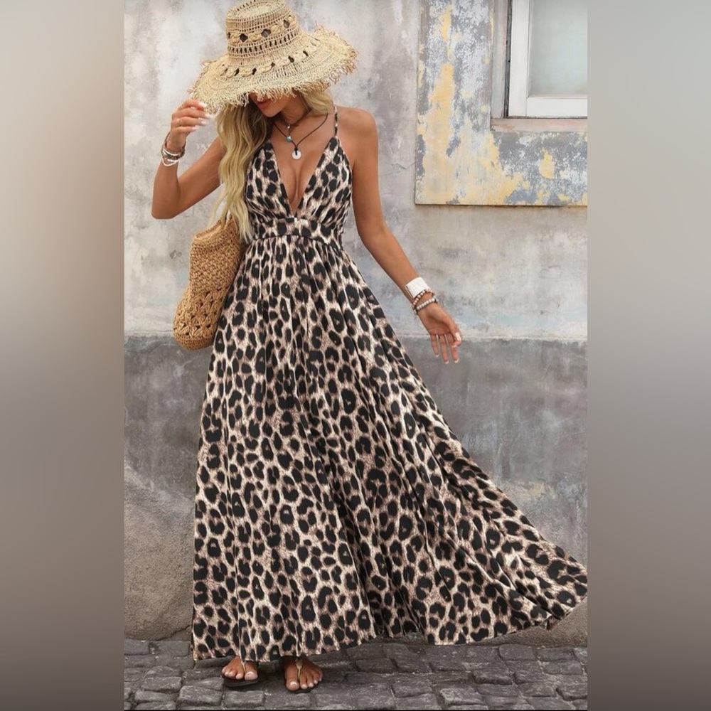 Women's Dresses Crisscross Back Allover Print Cami Dress Dress for‎ Women Size 6